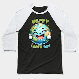 Happy Earth Day Baseball T-Shirt